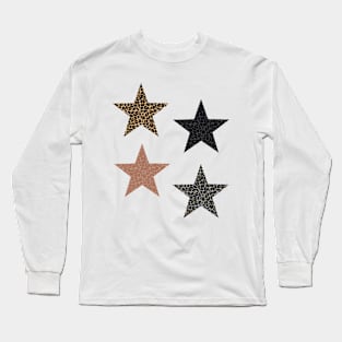 Leopard Print Stars Pack Long Sleeve T-Shirt